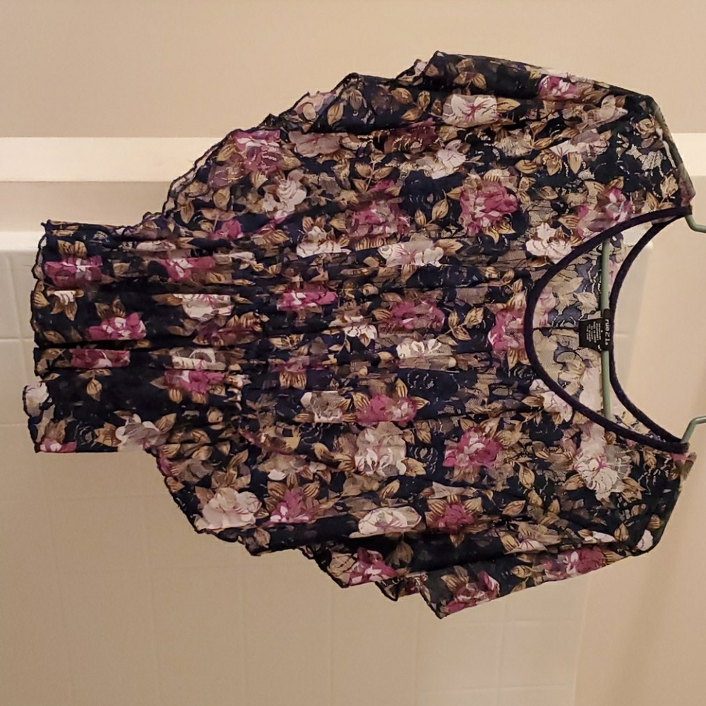 Beautiful floral lace top